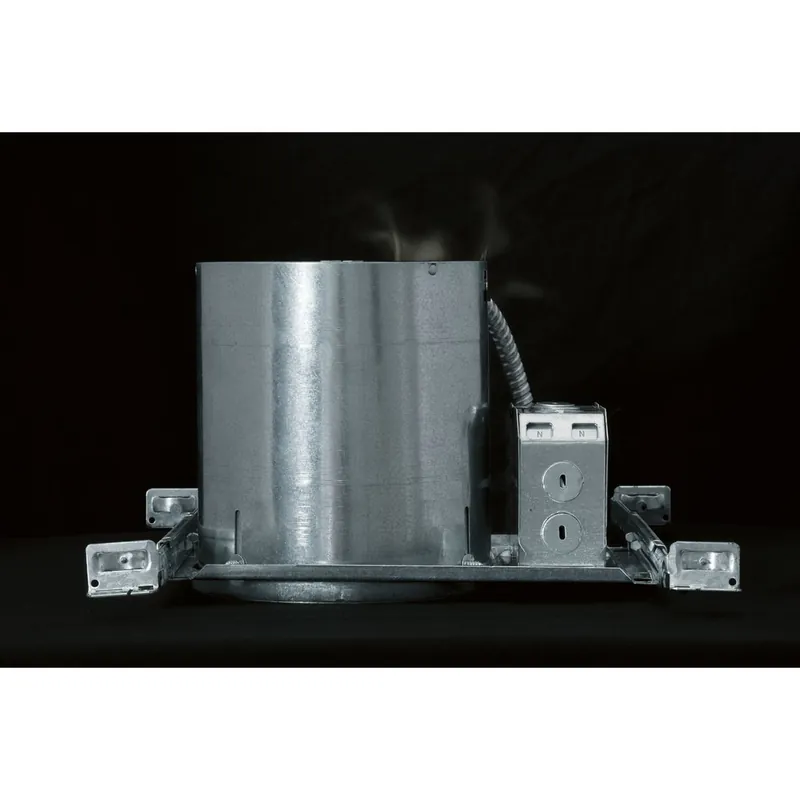 Hubbell P87-ATQC Progress P87-ATQC 6 Incandescent New Construction Air-Tight IC & Non-IC Housing with Quick Connects