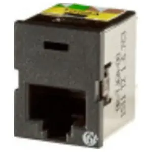 Ortronics OR-TJ6A-00 Clarity TracJack Cat 6a Jack Black