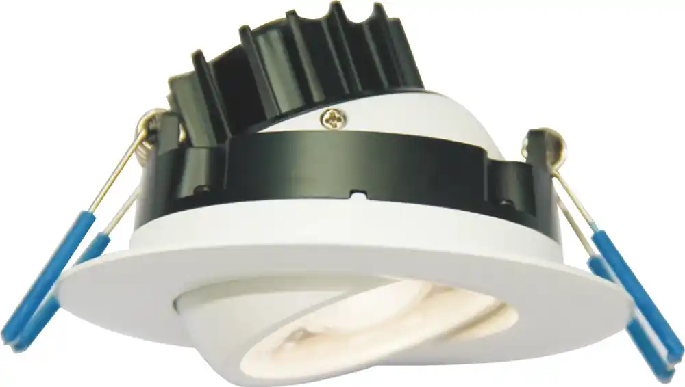 Lotus LED Lights LL3G-30K-WH Gimbal 7.5W LED Round 3In X 1-3/4In IC ES 3K White CRI 90