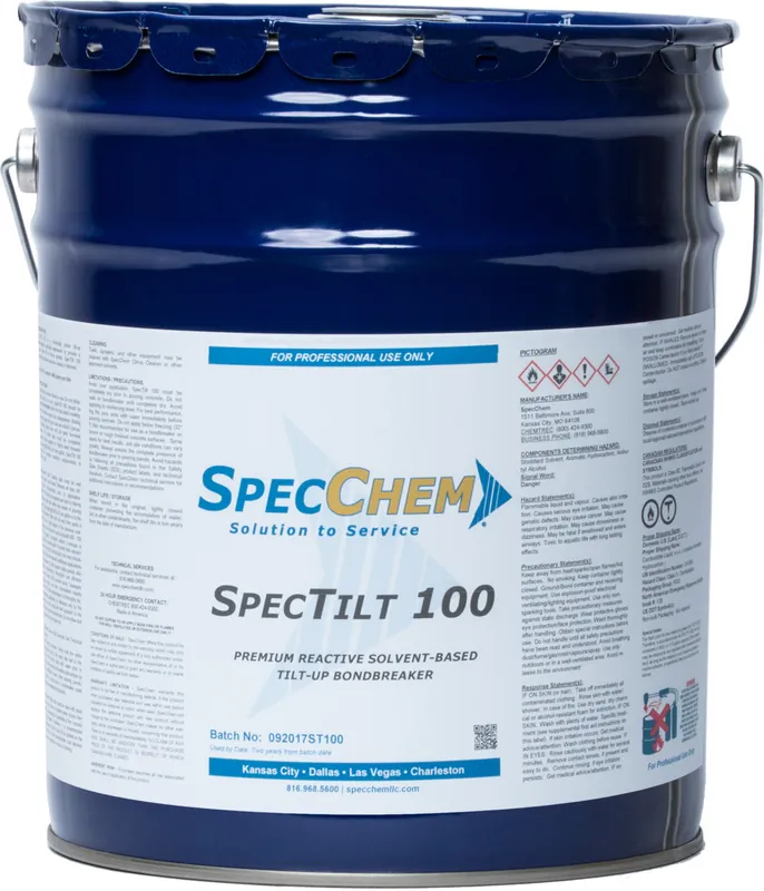 SpecChem ST1005 SpecTilt 100 Bond Breaker 5 Gal.