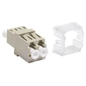 CommScope 107782641 OptiSPEED M81 Series LC Adapter with Clear Collar
