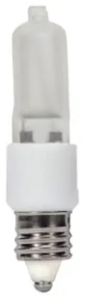 Satco S4491 Kx60Fr/E11 60W Halogen Lamp
