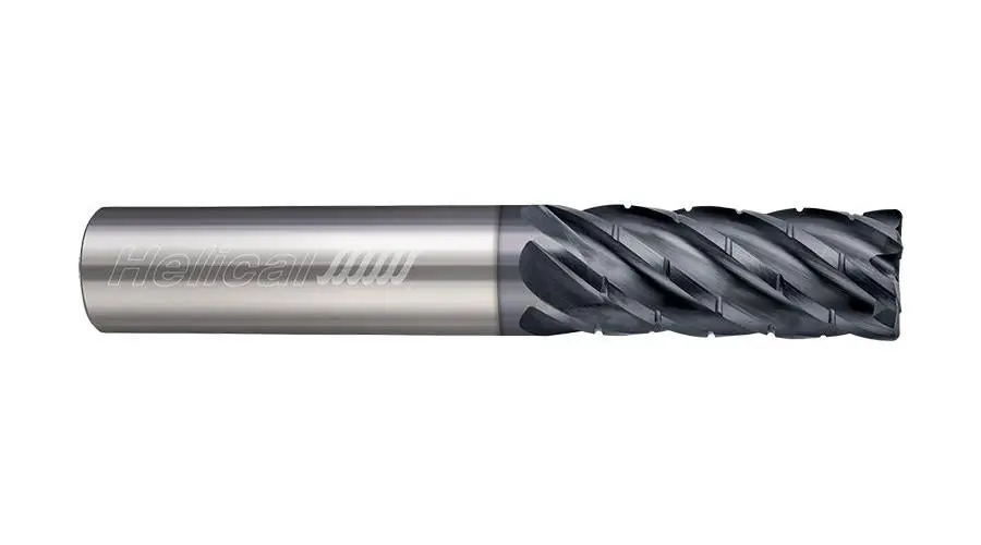 Helical 84538 HEL 1/2x1.5/8x4 6F R.030 6F APLUS CARB VP ENDMILL CYL