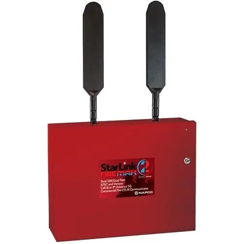 Napco SLE-MAX2-CFBPS StarLink FIRE MAX2 Dual Path Commercial Fire LTE-M Communicator
