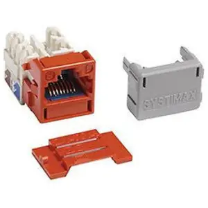 CommScope 700206683 Systimax MGS400 Series GigaSPEED XL Information Outlet Orange