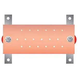 Chatsworth 10622-012 Standard Busbar 4 in.H x 12 in.W x 0.25 in.D