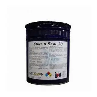 SpecChem CS305 Cure & Seal 30 5 Gal. Pail Clear Solvent-Based Curing and Sealing Compound