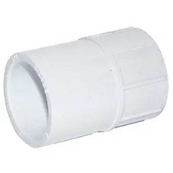 Dura Plastics 435020 DURA 2-1/2 x 2 Slip x FIPT White PVC Adapter 5/BG