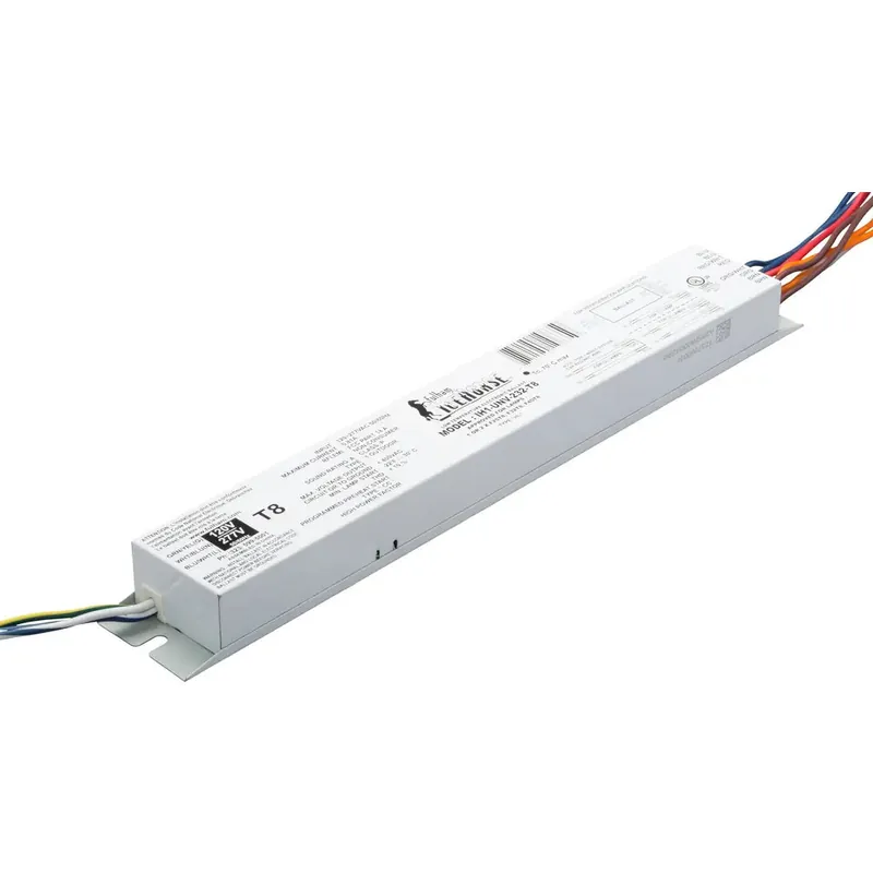 Fulham IH1-UNV-232-T8 Fluorescent Low Temperature Electronic Ballast, 0.85A Max Current, 100W Max Power