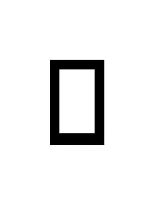 Mulberry 94401 1-Gang Satin Solid Brass 1-Block Duplex/GFI Receptacle Wallplate