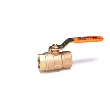 DynaQuip Controls VMA2.A9 1/4 VMA Series Two-Piece Bronze Ball Valve