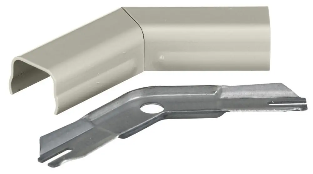 Hubbell HBL512IV Raceway 45 Flat Elbow HBL500 Series