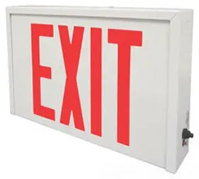 Day-Brite EXCLL-1-R LED Exit Sign