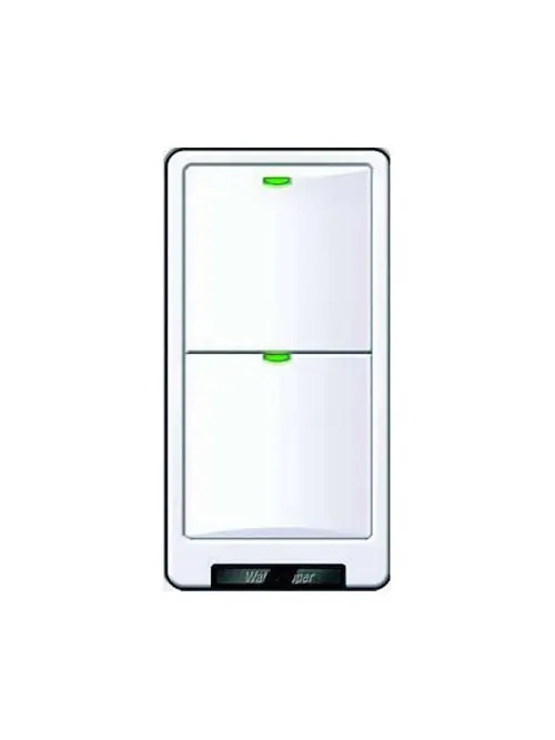 WattStopper LMSW-102-I Digital Switch 2-Button Infrared Ivory
