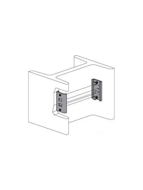 Powerstrut PS-2654-EG Power-Strut PS 2654 EG Electrogalvanized Channel Column Attachment