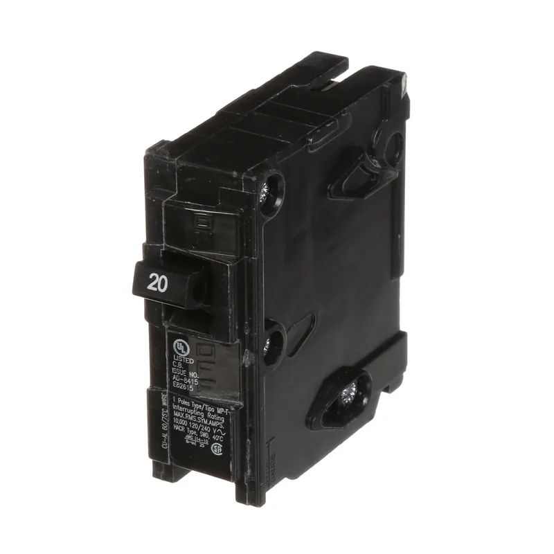 Murray Electric Products MP120 Siemens 1-Pole 120 VAC 20 Amp 10 kA Plug-In Circuit Breaker