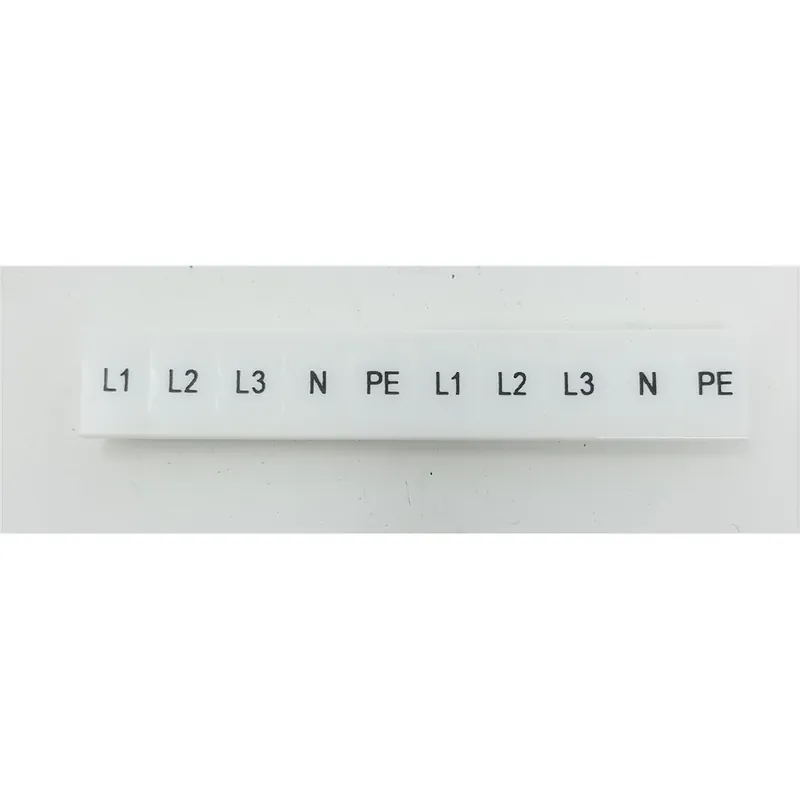 Siemens 8WH8120-3AA15 Labels Front Horiz 6.2mm L1 L2 L3 N Pe