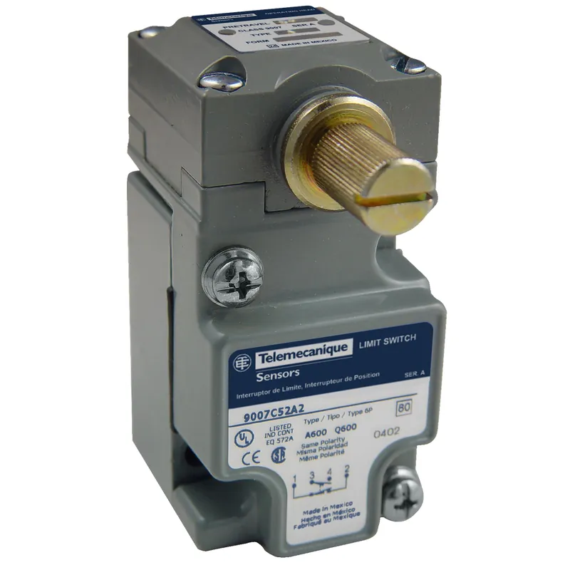 Telemecanique 9007C52N2 Rotary Lever Arm Plug-In Heavy Duty Limit Switch