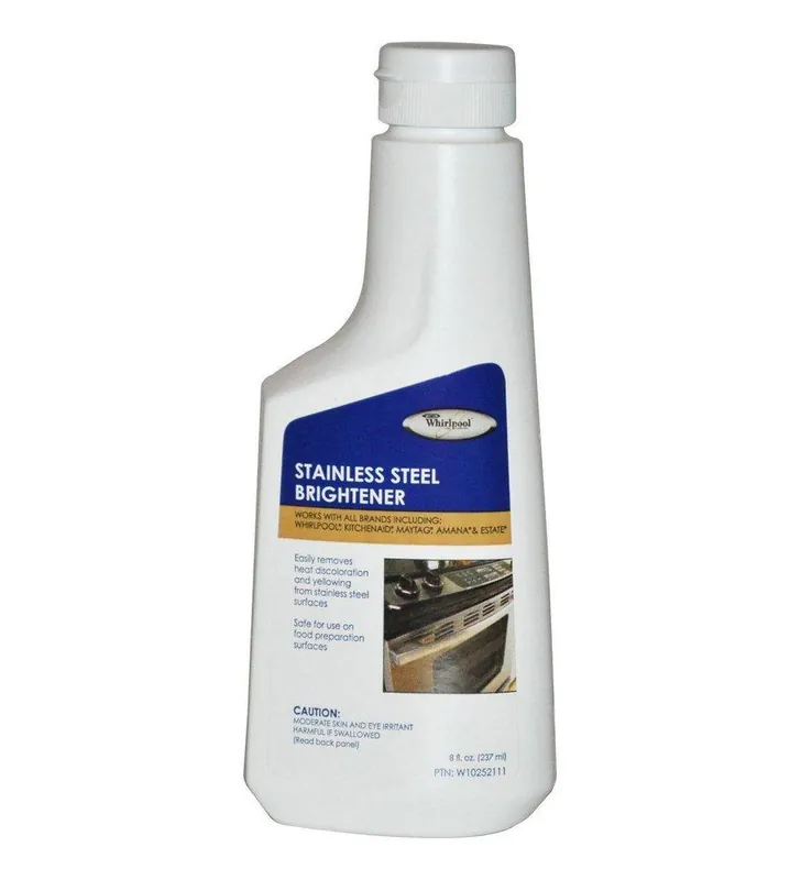 Whirlpool W10252111 Affresh Stainless Steel Brightener 8 oz.