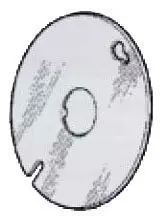 Mulberry Metal Products 11003 3-1/2 x 1/2 Galvanized Steel Knockout Flat Round Box Cover