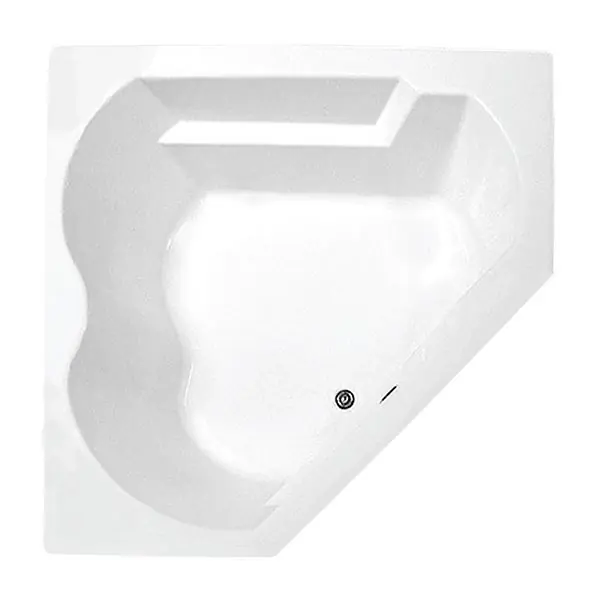 Mansfield 6541WH Mansfield 6060DL Pro-Fit Corner Bathtub Soaker 60 in L x 60 in W