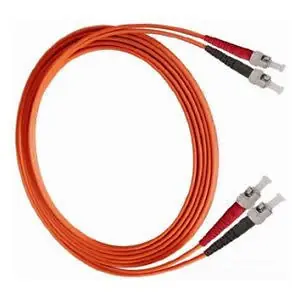 Lynn Electronics STSTDUPMM-10M Fiber Patch Cable ST/ST 62.5 OM1 Multimode 10m