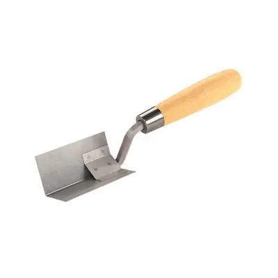 Bon 13-302 Inside Corner Trowel - SS 2 x 2 - Wood Handle