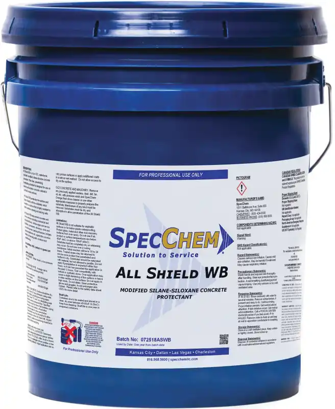 SpecChem ASHIELD5 SPECCHEM 5gal All Shield WB Penetrating Protectant
