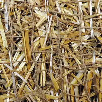 American Excelsior 740011 Premier Straw 112-1/2 x 8' Single Net Erosion Control Blanket