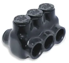 Greaves Corporation USAD-2-3 Insulated Power Distribution Block 600 Volt 2 AWG 14 AWG