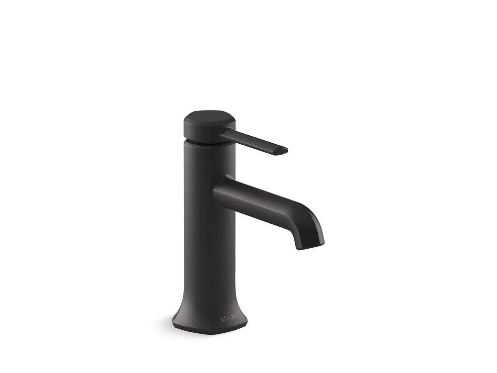 Kohler 27000-4-BL Bathroom Sink Faucet in Matte Black