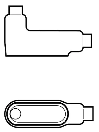 Plasti-Bond PRLB27 Conduit Body 3/4 FM7 LB PVC Coated