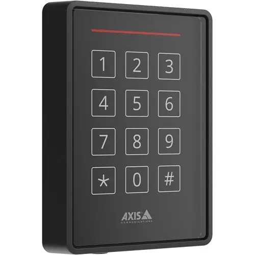 AXIS A4120-E RFID Reader with Keypad IP66/IK07 Ratings