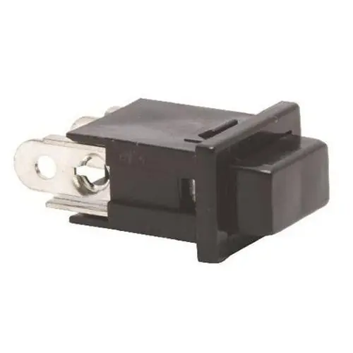 Pacific Electronics PBOB Black Rectangular Push Button