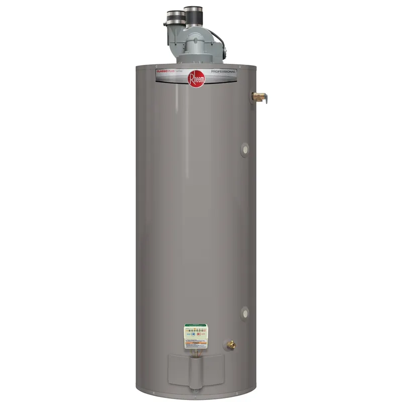 Rheem PROG75-75NRHPDV 75 Gallon 75,000 Btu/h Power Direct Vent Natural Gas Water Heater