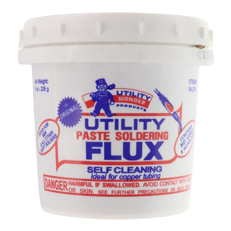 Utility 14-215 Paste Soldering Flux 1/2 lb.