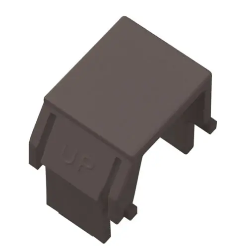 On-Q WP3455GY Blank Keystone Inserts, 10-Pack, Gray