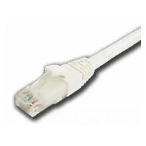 Lynn Electronics CAT6-10-WHB Cat 6 Snagless Molded Boot Patch Cables 10 ft. White