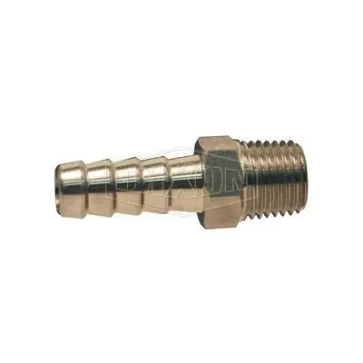 Dixon RN44 Insert, 1/2 in, MNPT x Hose Barb, 316 Stainless Steel