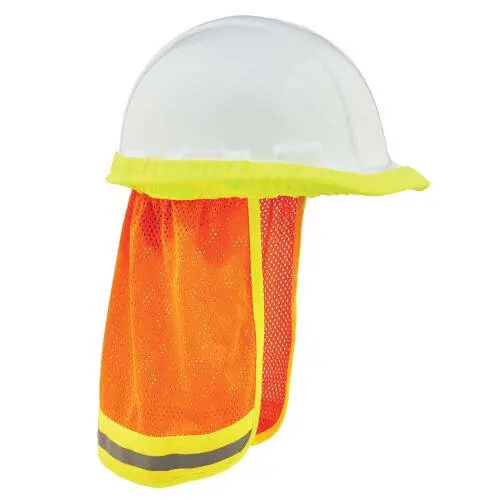 GloWear® 29051 GloWear® 8005 Mesh Neck Shade w/Reflective Stripe Hi-Viz Orange