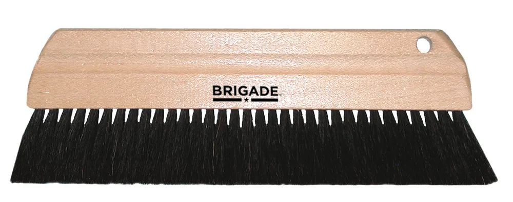 Brigade BR11921 12 Horsehair Curb Finishing Brush