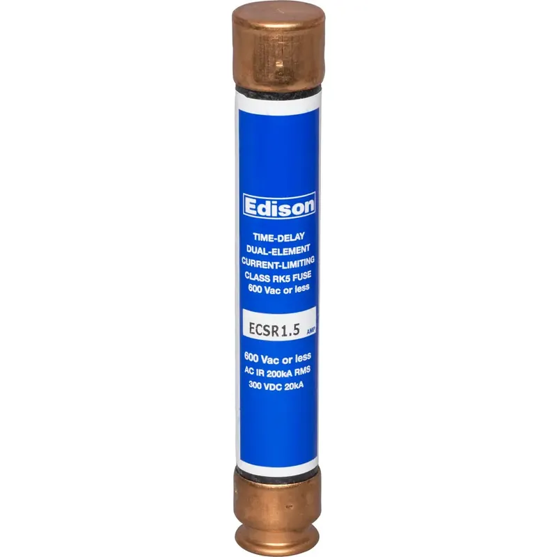 Edison ECSR1.5 ECSR Time-Delay Fuse Class RK5 600 VAC 200 kAIC