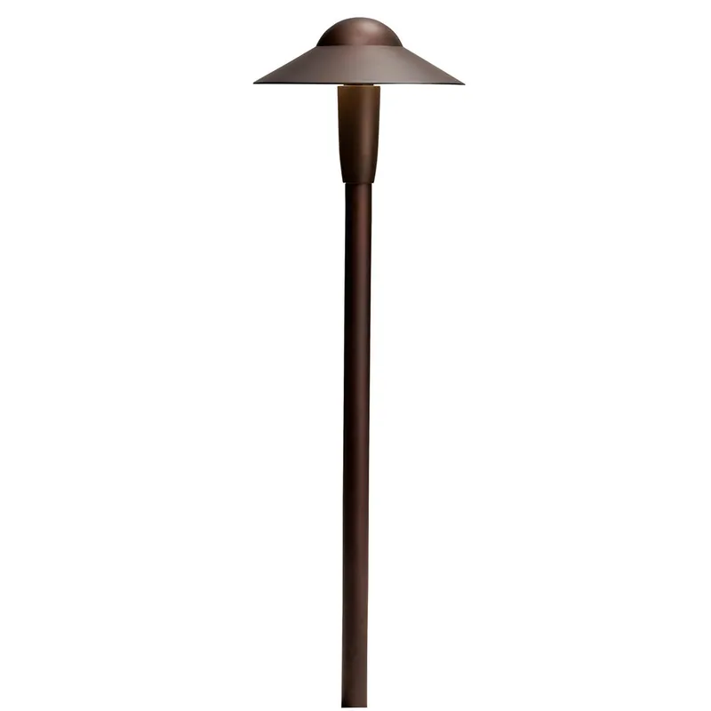Kichler 15870AZT30R Dome LED Path Light 3000K 6 Inch