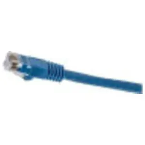 netSELECT NSC6B01 Cat 6 Copper Patch Cable 24 AWG RJ-45 1 ft. Blue