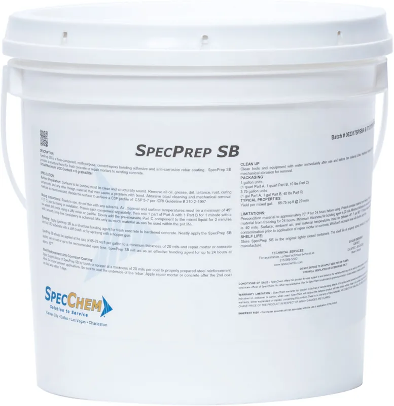 SpecChem PREPSB1 Spechem Kit Specprep 1 Gal. SB Bonding Agent And Anti-Corrosion Coating