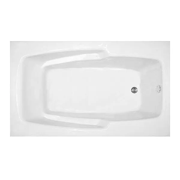 Mansfield 6518 WH Bathtub Pro-Fit Soaker 59-3/4 in L x 35-3/4 in W