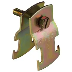 ABB 7002EG Superstrut 2-Piece EMT Conduit Clamp 2 in. 12 ga.