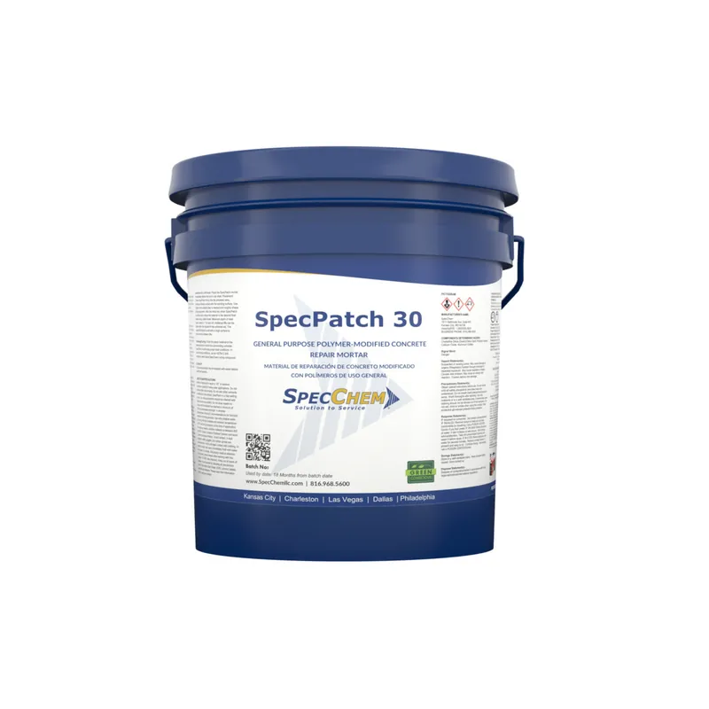 SpecChem SPATCH30PAIL SpecPatch 30 Repair Mortar 50 Lb Pail