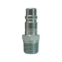 Dixon DCP2502 Air Chief Industrial Quick Connect Plug, 1/4-18 Nominal, Quick Disconnect Plug x Male NPTF