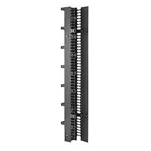 Chatsworth 30163-703 CCS Combination Cabling Section Vertical Double-Sided 7 ft. H x 10 W x 12.24 in. D Compatible with 3 in. D Racks Black